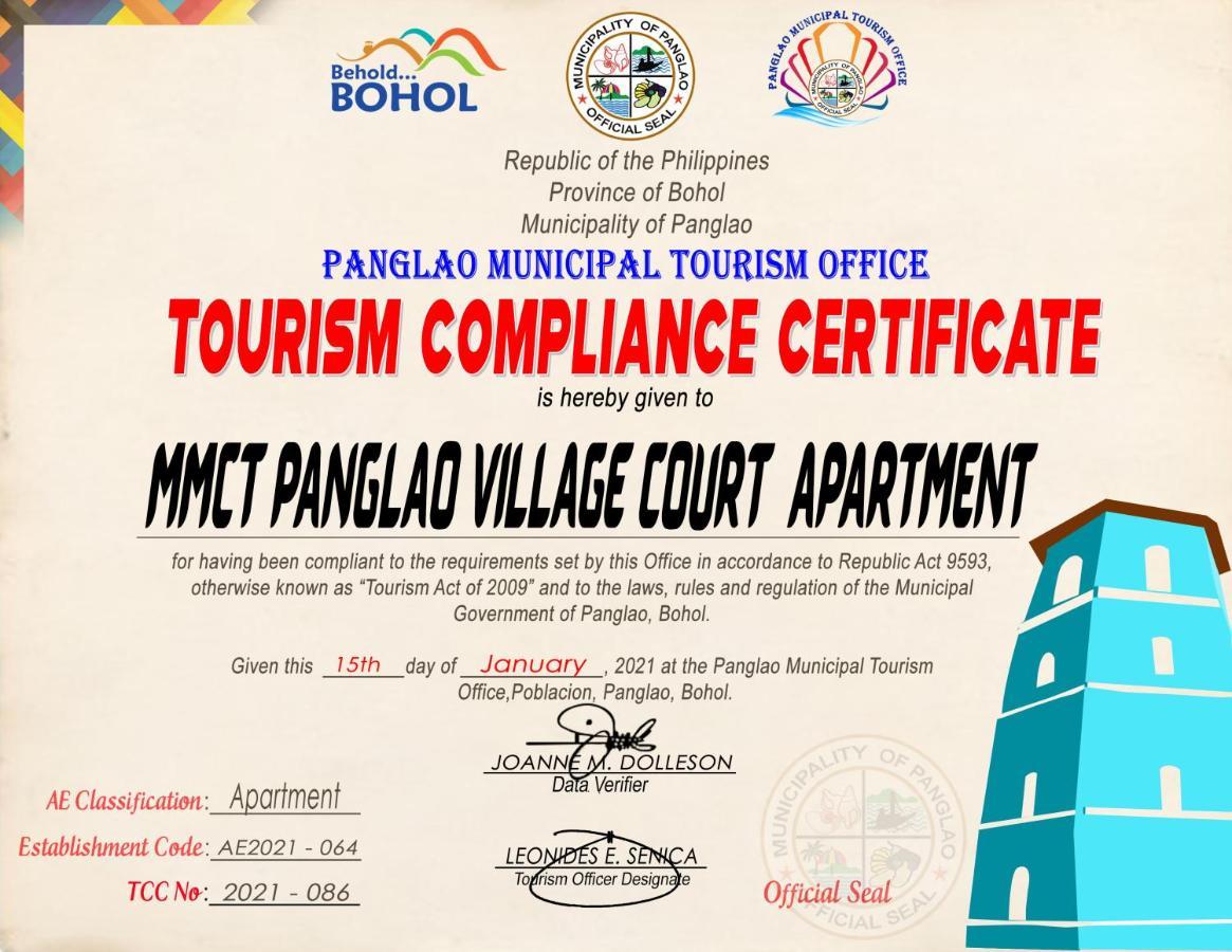 Panglao Village Court Apartments Extérieur photo